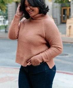 Ave Shops The Kelsey Sweater In Ginger - Cozy Cardigan for Women | Outerwear & Tops 29 Ave Shops The Kelsey Sweater In Ginger