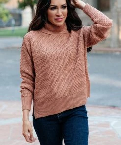 Ave Shops The Kelsey Sweater In Ginger - Cozy Cardigan for Women | Outerwear & Tops 20 Ave Shops The Kelsey Sweater In Ginger