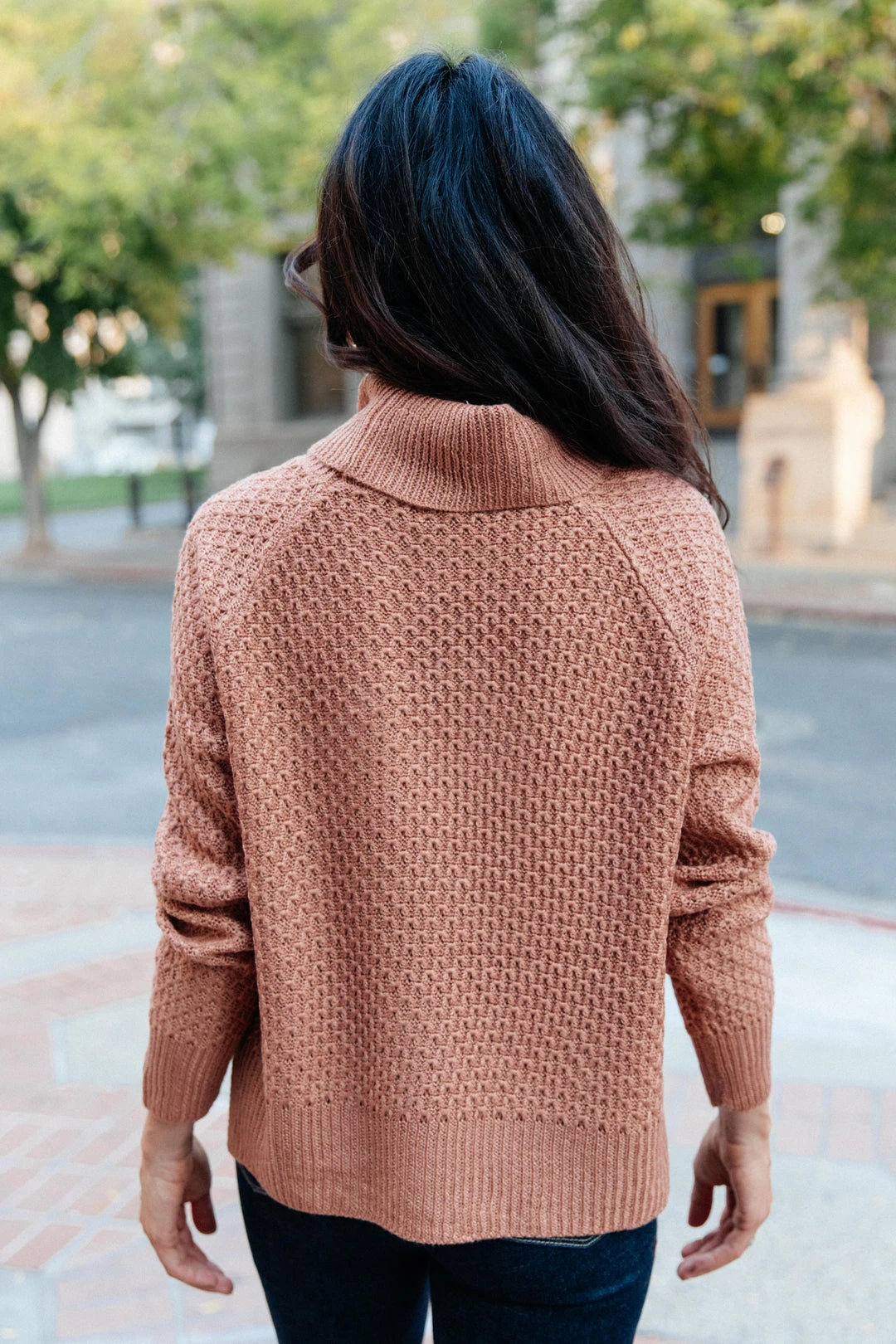 Ave Shops The Kelsey Sweater In Ginger - Cozy Cardigan for Women | Outerwear & Tops 7 Ave Shops The Kelsey Sweater In Ginger