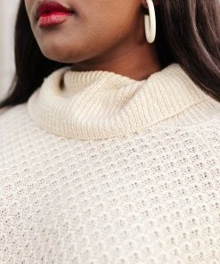 Ave Shops The Kelsey Sweater In Ivory