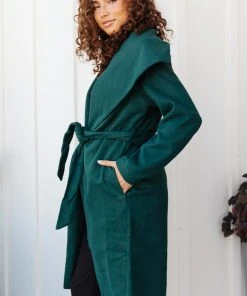 Ave Shops The Paislynn Trench Coat