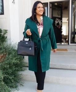 Ave Shops The Paislynn Trench Coat
