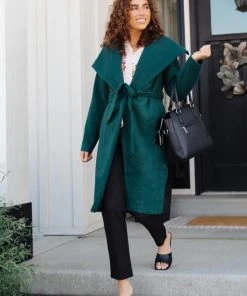 Ave Shops The Paislynn Trench Coat