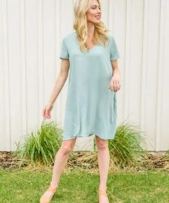 Ave Shops Time After Time V-neck Dress - New Arrivals in Women's Clothing 28 Ave Shops Time After Time V-neck Dress