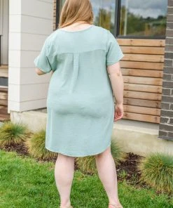 Ave Shops Time After Time V-neck Dress - New Arrivals in Women's Clothing 27 Ave Shops Time After Time V-neck Dress