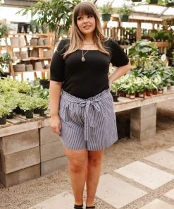 Ave Shops Time Stood Still Shorts Bottoms & Jeans