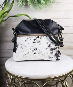 Myra Handbags & Wallets Timeless Classic Cowhide Crossbody Handbag