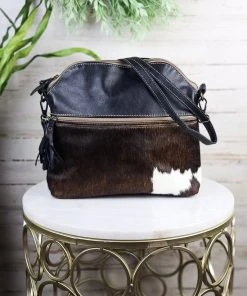 Myra Handbags & Wallets Timeless Classic Cowhide Crossbody Handbag