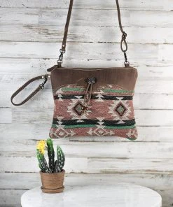 Myra Tinsley Aztec Crossbody Handbag
