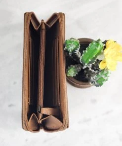 Myra Tooled Horse & Floral Zip Wallet Handbags & Wallets