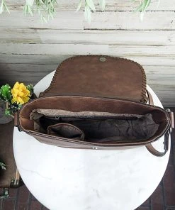 Trenditions Handbags & Wallets Tooled Leather Cowgirl Times Crossbody Handbag