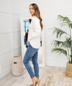 Ave Shops Top Tier Ivory Sweater - Premium Cardigan for Women 25 Ave Shops Top Tier Sweater In Ivory