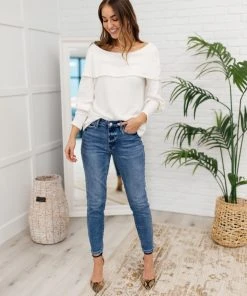 Ave Shops Top Tier Ivory Sweater - Premium Cardigan for Women 29 Ave Shops Top Tier Sweater In Ivory