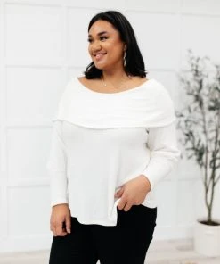 Ave Shops Top Tier Ivory Sweater - Premium Cardigan for Women 26 Ave Shops Top Tier Sweater In Ivory