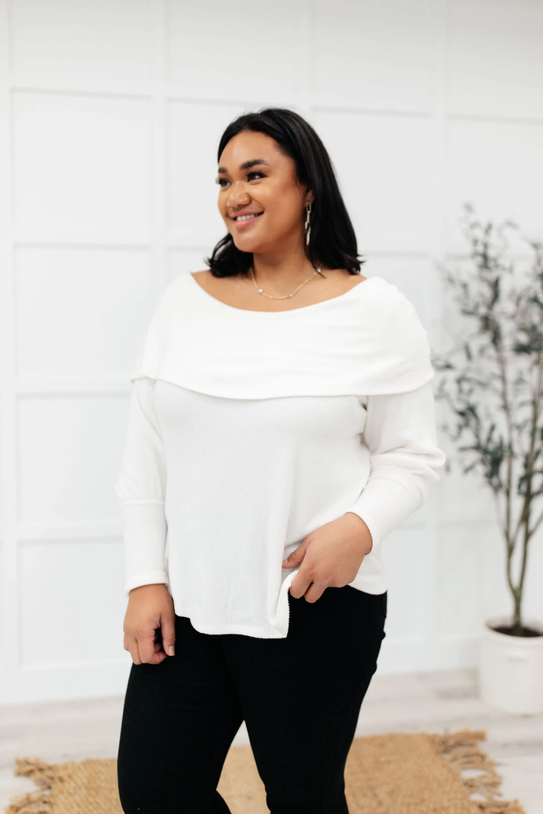 Ave Shops Top Tier Ivory Sweater - Premium Cardigan for Women 12 Ave Shops Top Tier Sweater In Ivory