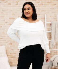 Ave Shops Top Tier Ivory Sweater - Premium Cardigan for Women 20 Ave Shops Top Tier Sweater In Ivory