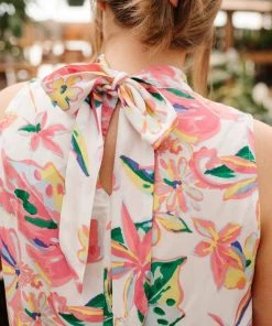 Ave Shops Tropical Rain Sleeveless Top Clothing