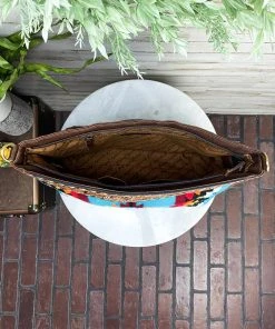 American Darling Turquoise Multi Color Aztec Conceal Carry Handbag