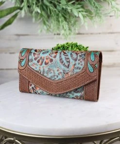 Myra Turquoise Freya Wallet