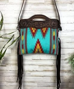 American Darling Turquoise Western Conceal Carry Crossbody Handbag Handbags & Wallets