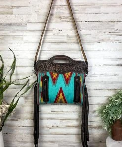 American Darling Turquoise Western Conceal Carry Crossbody Handbag Handbags & Wallets