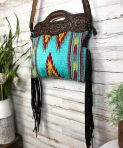 American Darling Turquoise Western Conceal Carry Crossbody Handbag Handbags & Wallets