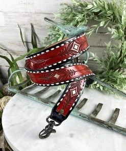 American Darling Two Tone Tooled Purse Strap