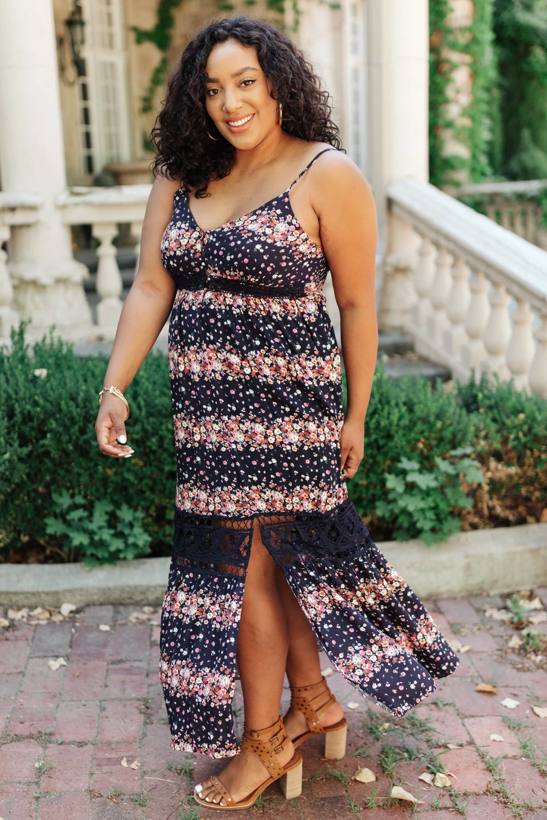 Ave Shops Stripes In Bloom Dress - Stylish Rompers & Jumpsuits for Women 11 Ave Shops Dresses, Rompers, Jumpsuits Stripes In Bloom Dress