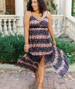 Ave Shops Stripes In Bloom Dress - Stylish Rompers & Jumpsuits for Women 28 Ave Shops Dresses, Rompers, Jumpsuits Stripes In Bloom Dress