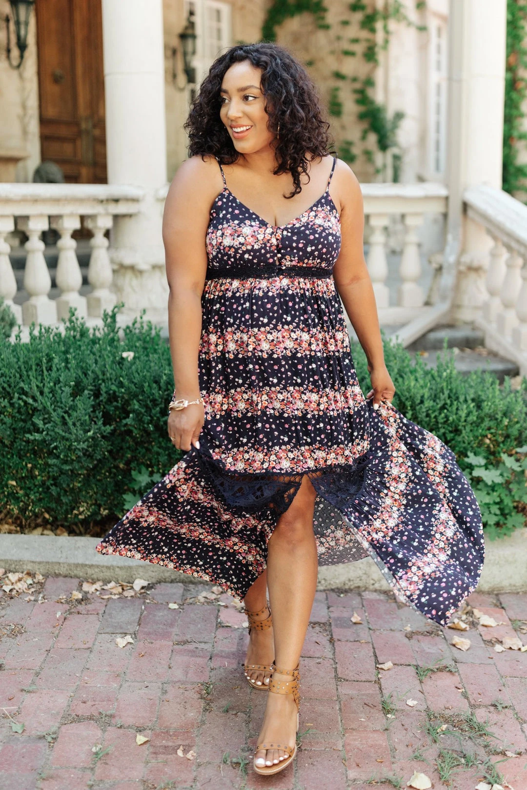 Ave Shops Stripes In Bloom Dress - Stylish Rompers & Jumpsuits for Women 10 Ave Shops Dresses, Rompers, Jumpsuits Stripes In Bloom Dress