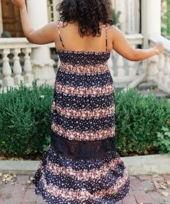 Ave Shops Stripes In Bloom Dress - Stylish Rompers & Jumpsuits for Women 31 Ave Shops Dresses, Rompers, Jumpsuits Stripes In Bloom Dress