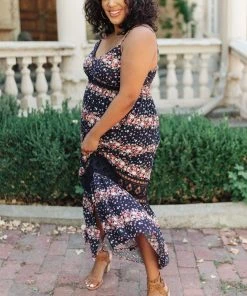 Ave Shops Stripes In Bloom Dress - Stylish Rompers & Jumpsuits for Women 32 Ave Shops Dresses, Rompers, Jumpsuits Stripes In Bloom Dress