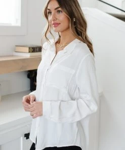 Ave Shops Clothing Unwavering Confidence Blouse In White