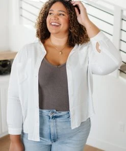 Ave Shops Clothing Unwavering Confidence Blouse In White