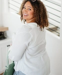 Ave Shops Clothing Unwavering Confidence Blouse In White