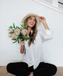 Ave Shops Clothing Unwavering Confidence Blouse In White