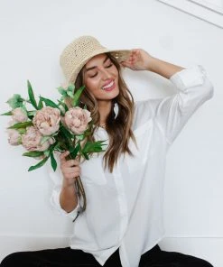 Ave Shops Clothing Unwavering Confidence Blouse In White