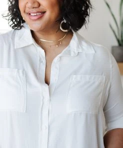 Ave Shops Clothing Unwavering Confidence Blouse In White