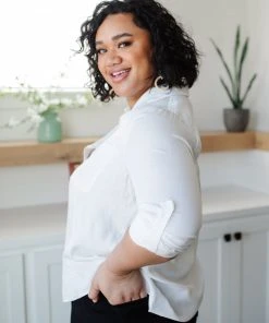 Ave Shops Clothing Unwavering Confidence Blouse In White