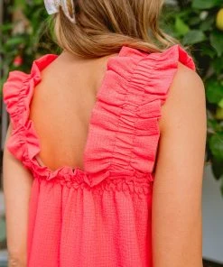 Ave Shops Clothing Uptown Top In Coral - Stylish Short Sleeve Tops for Women 31 Ave Shops Clothing Uptown Top In Coral