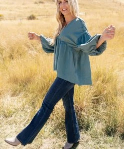 Ave Shops Bottoms & Jeans Throwback Flare Jeans