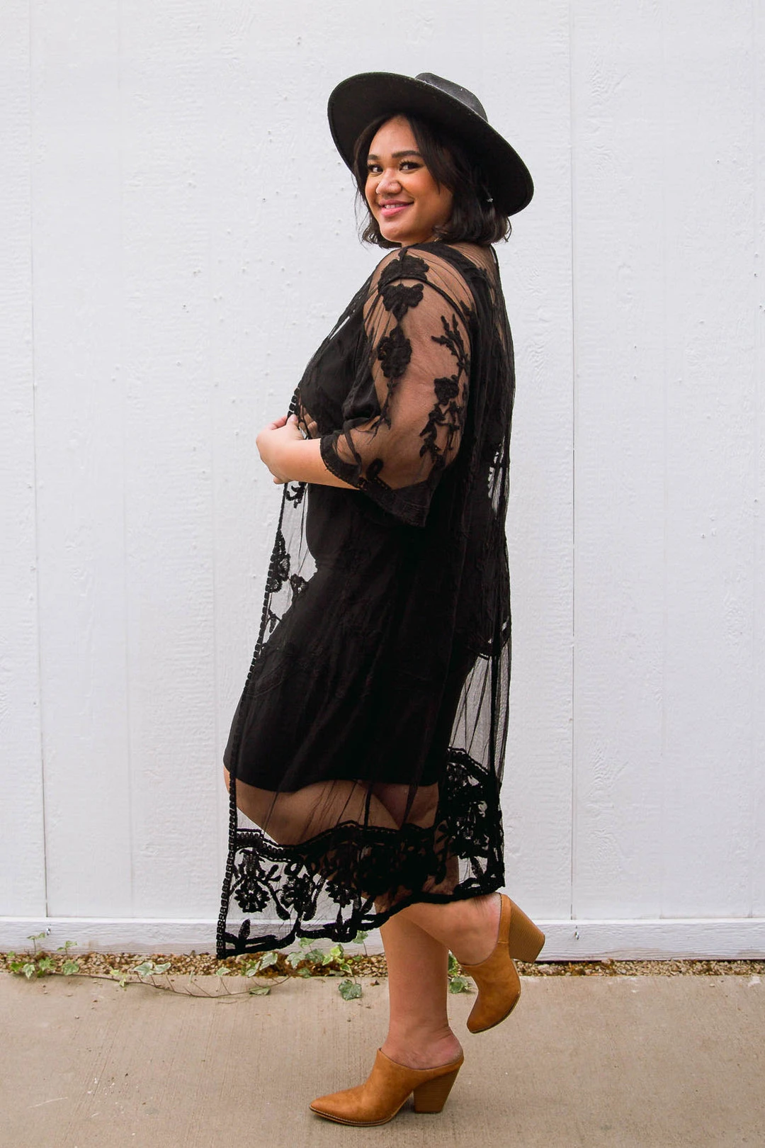 Ave Shops Vacay Babe Cardigan In Black - Stylish Short Sleeve Top for Women 8 Ave Shops Vacay Babe Cardigan In Black Clothing