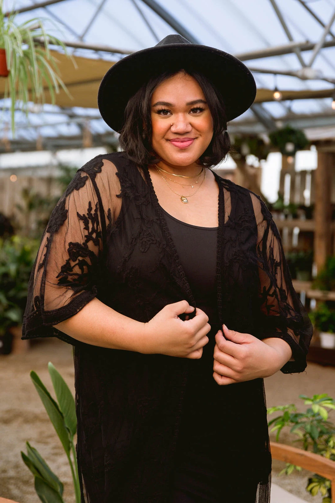 Ave Shops Vacay Babe Cardigan In Black - Stylish Short Sleeve Top for Women 9 Ave Shops Vacay Babe Cardigan In Black Clothing