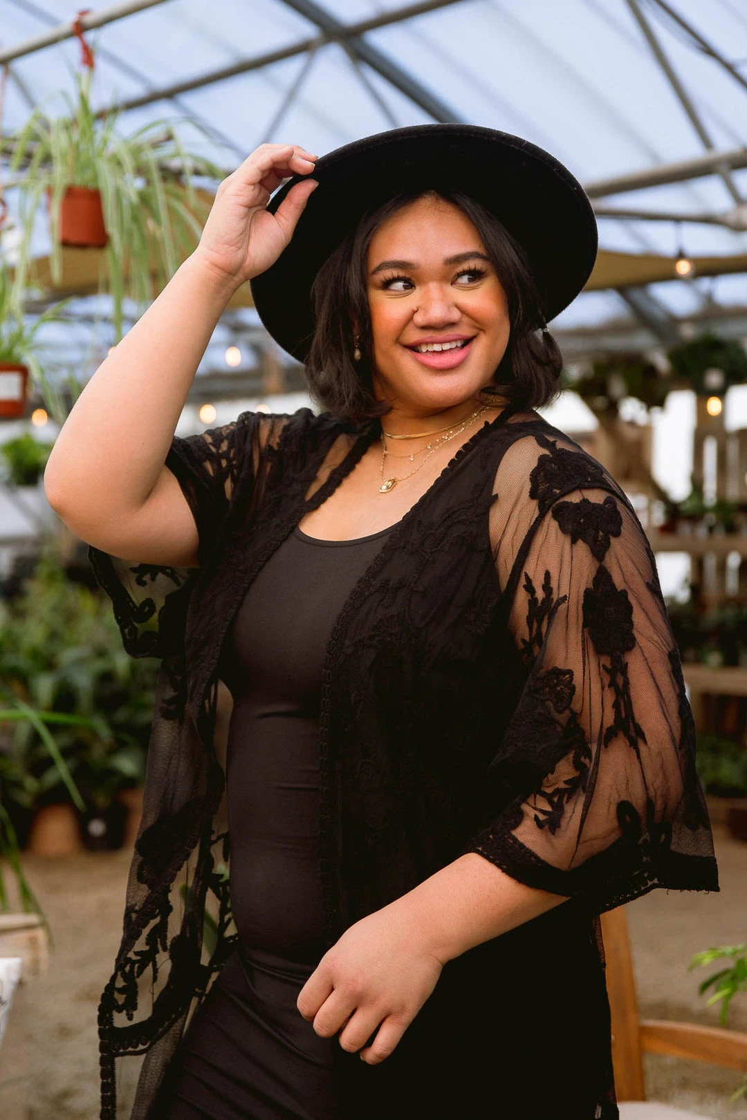 Ave Shops Vacay Babe Cardigan In Black - Stylish Short Sleeve Top for Women 12 Ave Shops Vacay Babe Cardigan In Black Clothing