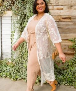 Ave Shops Vacay Babe Cardigan In Natural