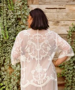 Ave Shops Vacay Babe Cardigan In Natural