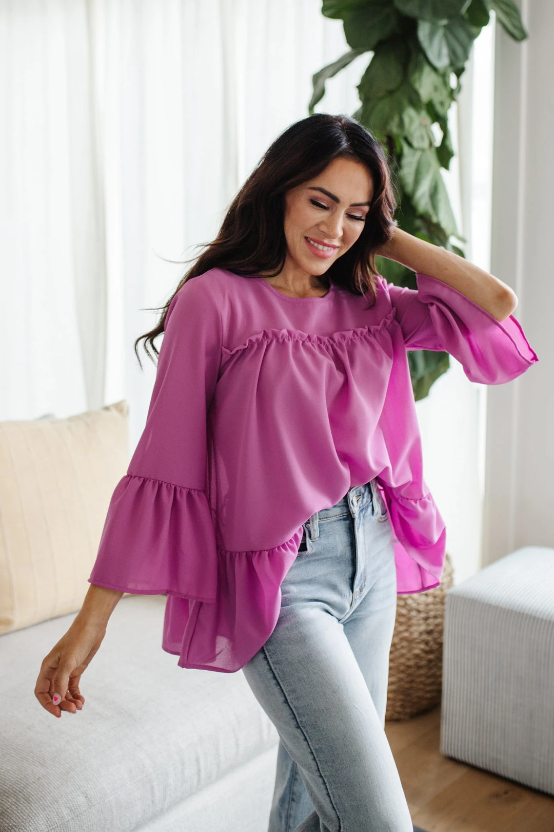 Ave Shops Valley Girl Blouse | Women's Long Sleeve Tops & Blouses 13 Ave Shops Valley Girl Blouse