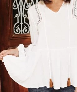 Ave Shops Villager Dotted Top Clothing