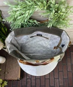 Myra Vintage Cowhide & Aztec Weekender Handbag