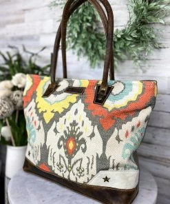 Sixtease Concealed Carry Zest Vintage Tote Handbag Handbags & Wallets